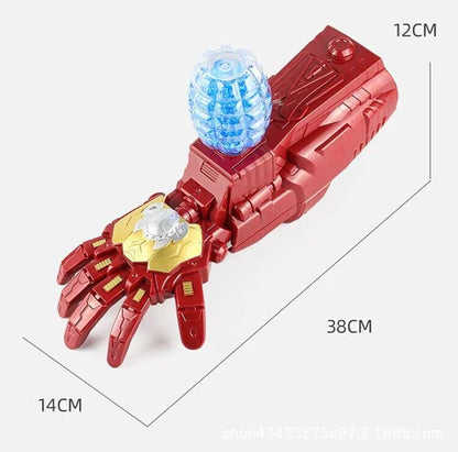 BRAZO DE IRON MAN- HIDROGEL - Regala diversión a tu hijo