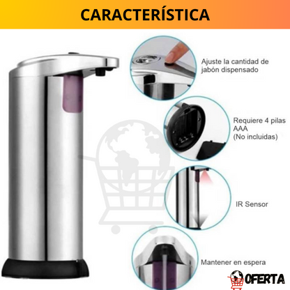 DISPENSADOR DE JABÓN AUTOMÁTICO CON SENSOR- SOAPCARE™